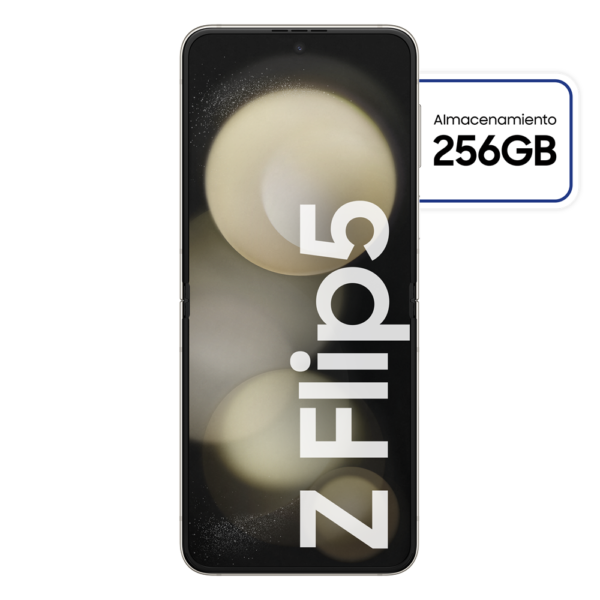 Galaxy Z Flip5 256GB - Cream - Image 2