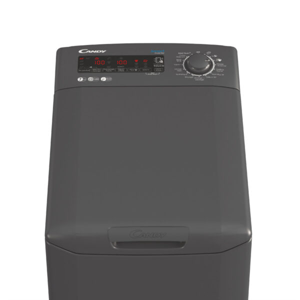 Lavarropa - Carga superior - 7 KG - 1400 RPM - Antracita - Inverter